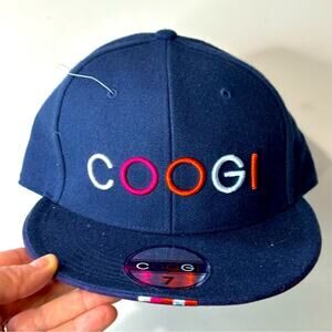 Coogi Baseball Cap Hat new blue spell out